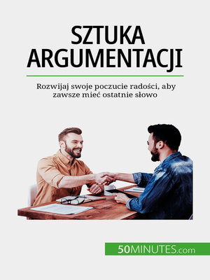 cover image of Sztuka argumentacji